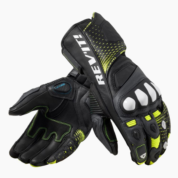 Rev'it! Revit Gloves Control Black-Neon Yellow